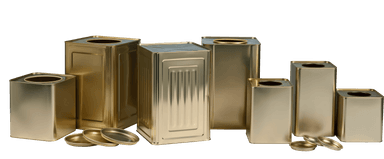 Squared Metal Package - Metal packaging by S.H.C Egypt